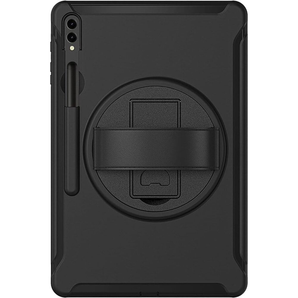 SaharaCase Protection Hand Strap Case for Samsung Galaxy Tab S9+ / S10+ -‎ Black